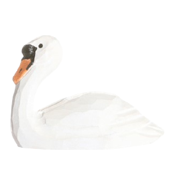Wudimals® Wooden Swan Animal Toy