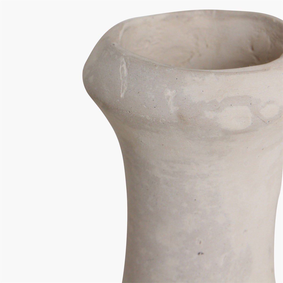 Raw Materials Chalk Vase Nagaur White Papermache and Chalkpowder