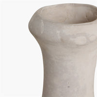 Thumbnail for Raw Materials Chalk Vase Nagaur White Papermache and Chalkpowder