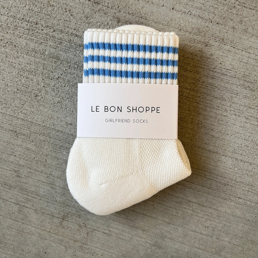 Girlfriend Socks: Ivory