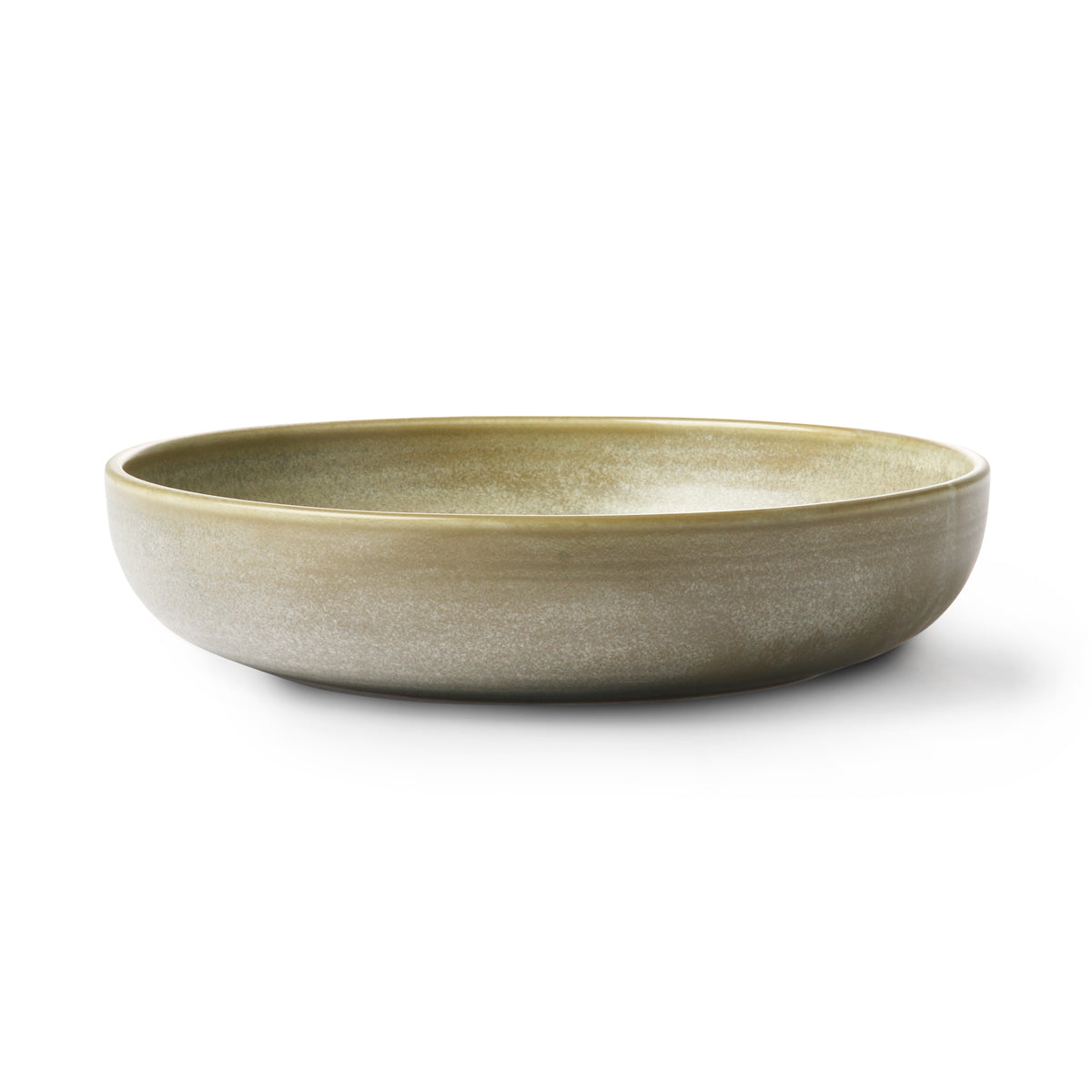 Chef Ceramics: Deep Plate Rustic Green/Grey