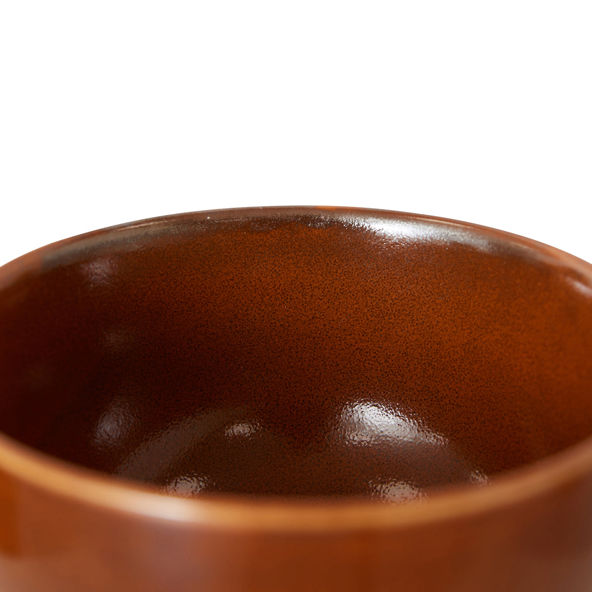 HKliving Home Chef Ceramics: bowl Burned Orange ACE7206
