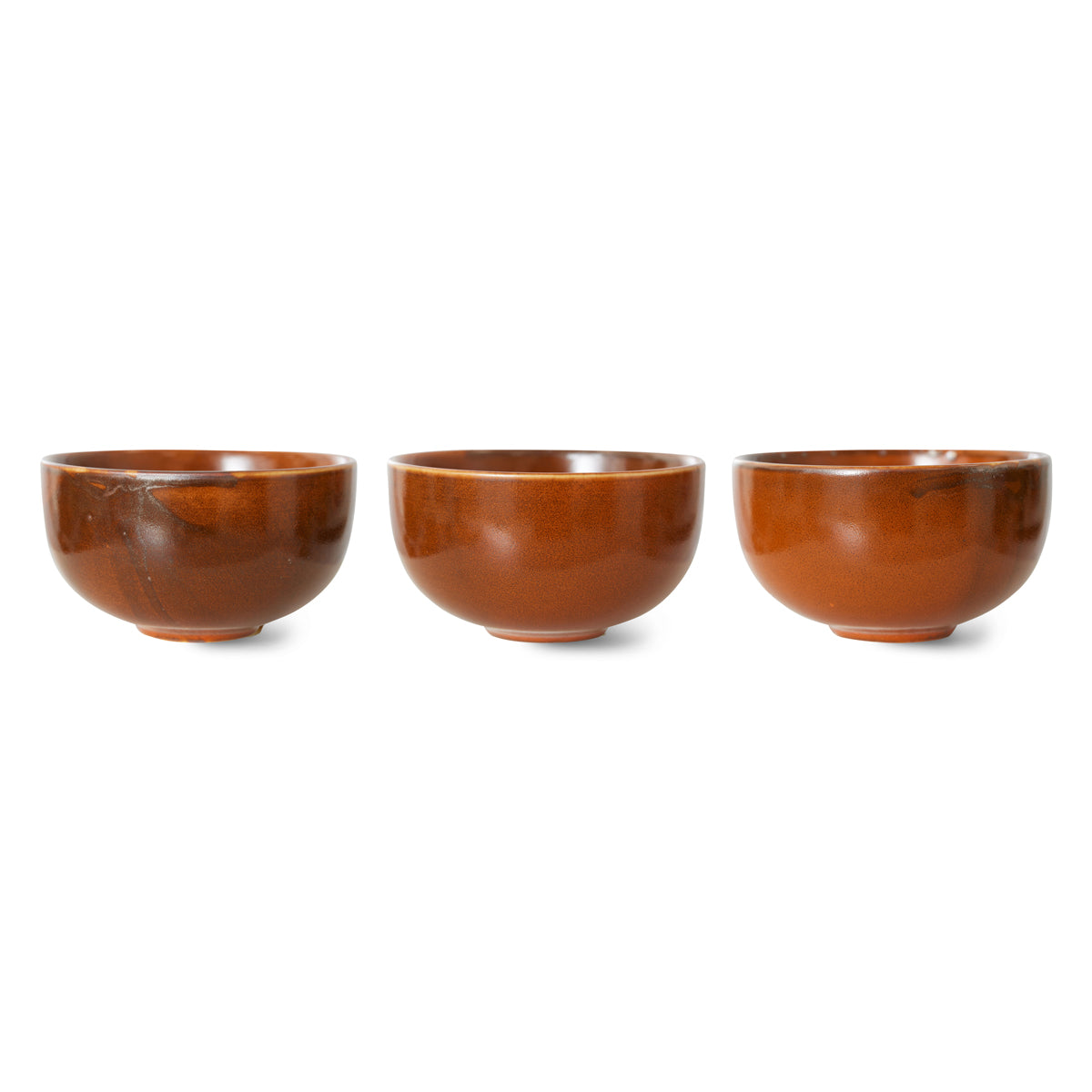 HKliving Home Chef Ceramics: bowl Burned Orange ACE7206