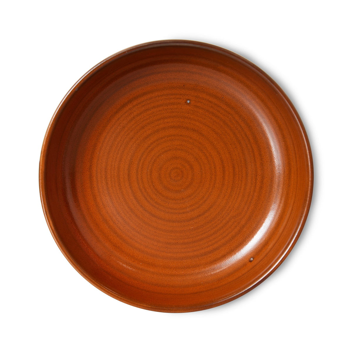 Chef Ceramics: Deep Plate M, Burned Orange