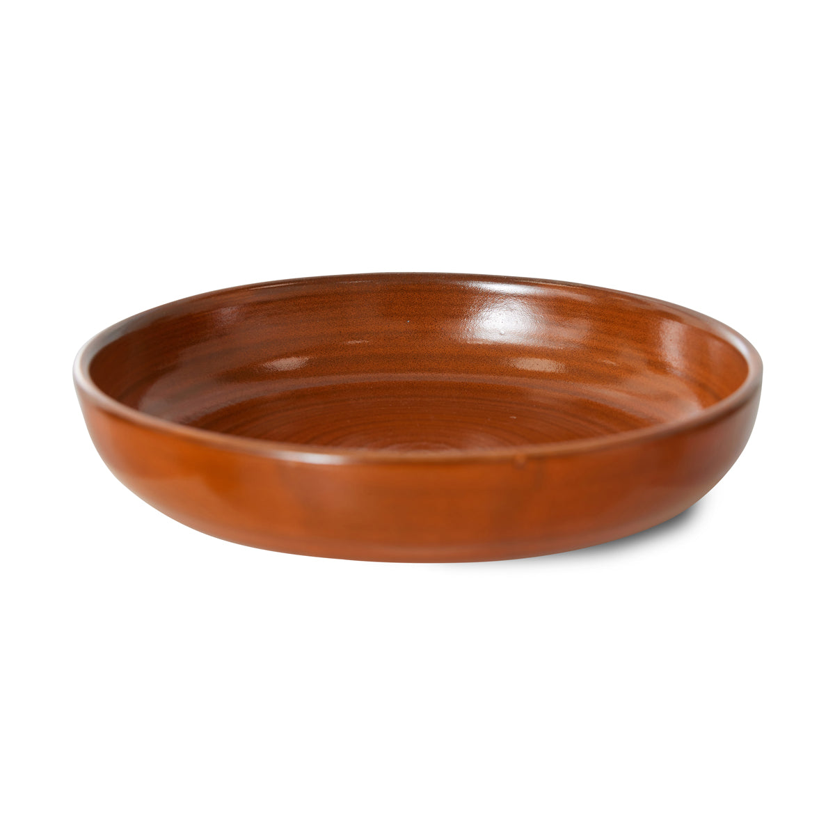 Chef Ceramics: Deep Plate L, Brunt Orange