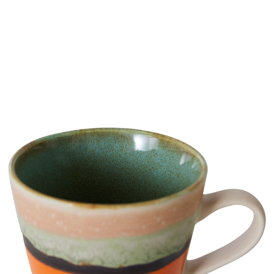 HKLiving 70s Ceramics Cappuccino Mug Burst ACE7237