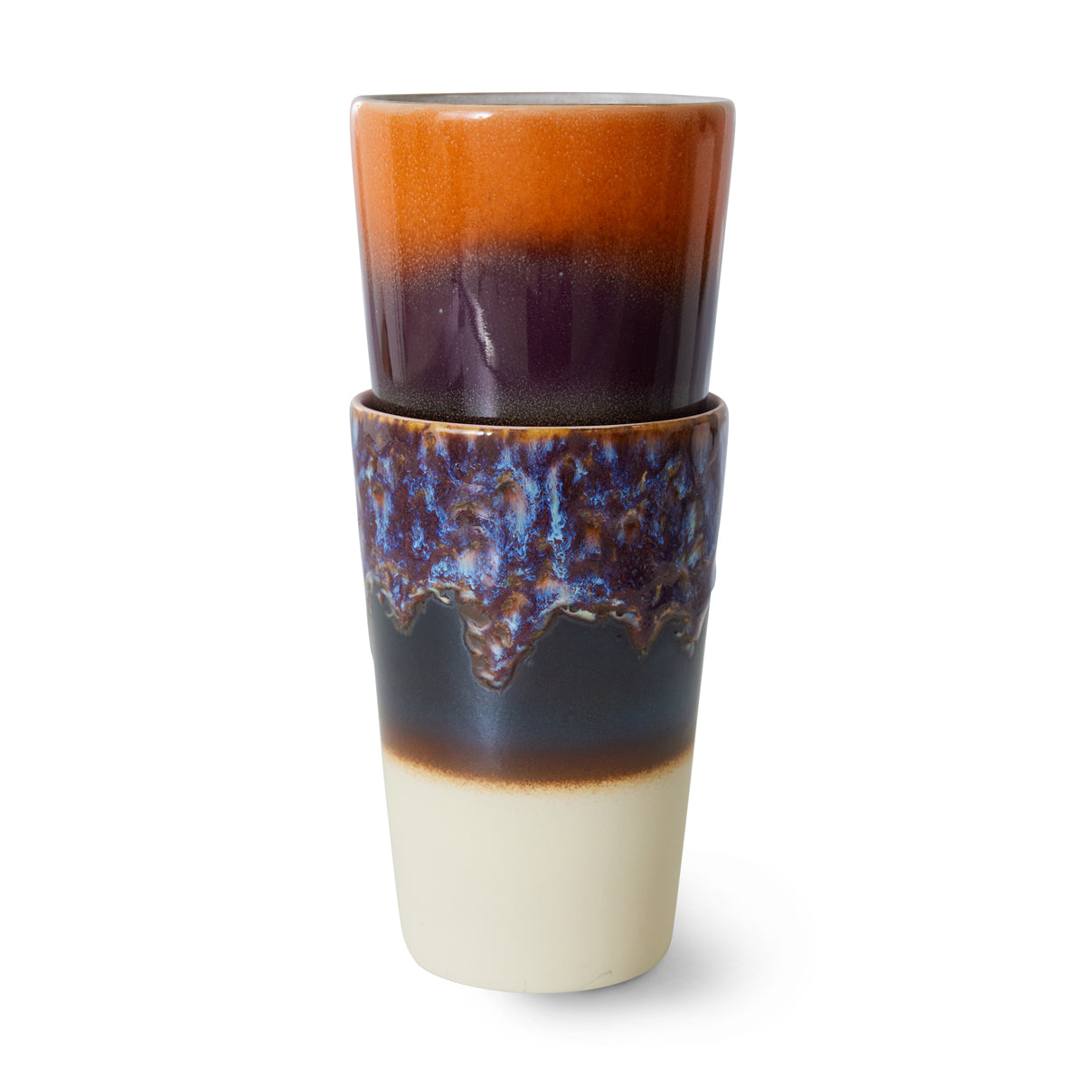 HKLiving 70s Ceramics: Tea Mug: Dusk (set of two) ACE7246