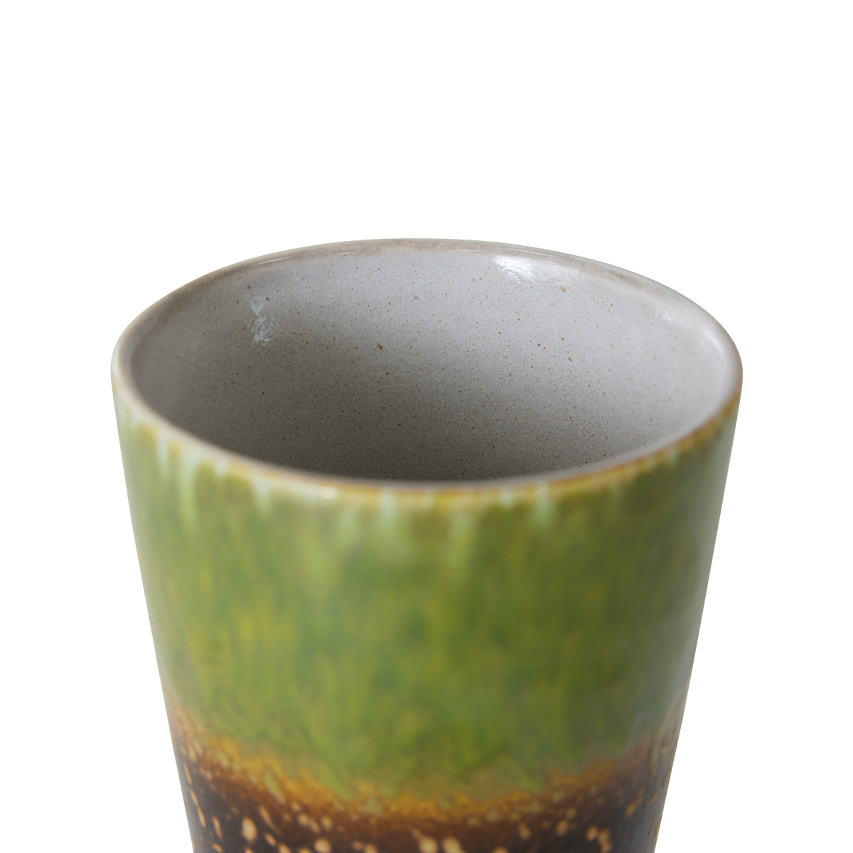 HKLiving 70s Ceramics: Tea Mug: Algae ACE7250