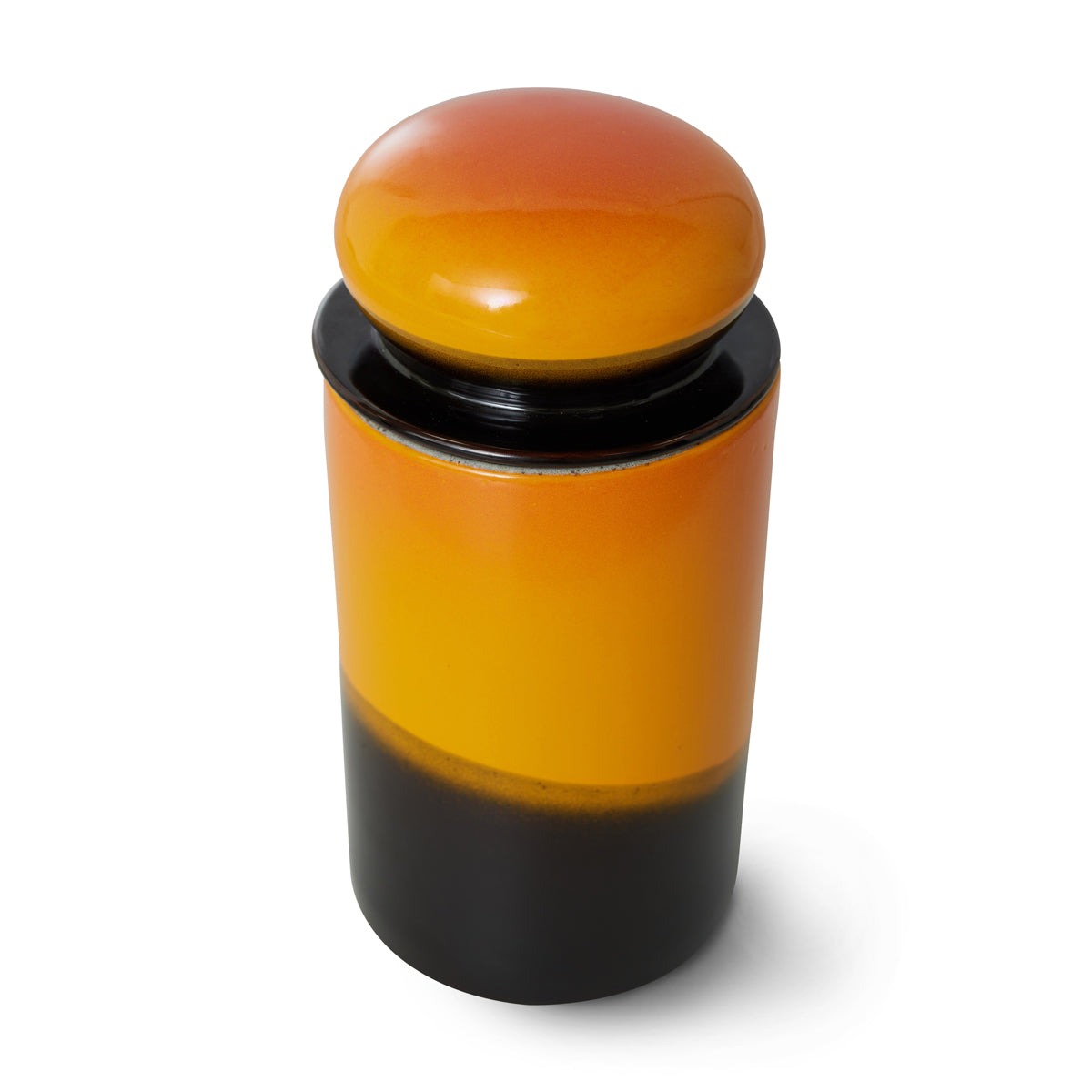HKLiving 70s Ceramics: Storage Jar: Sunshine ACE7254