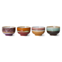 Thumbnail for HKLiving 70s Ceramics: Noodle Bowls Geyser (set of 4) ACE7258