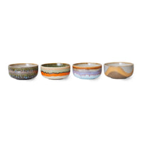 Thumbnail for HKLiving 70s Ceramics: Dessert Bowls Reef (set of 4) ACE7259