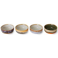 Thumbnail for 70s Ceramics: Tapas Bowls Crystal (Set of 4) ACE7261