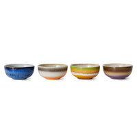 Thumbnail for HKLiving 70s Ceramics XS Bowls - Sierra (Set of 4) ACE7262