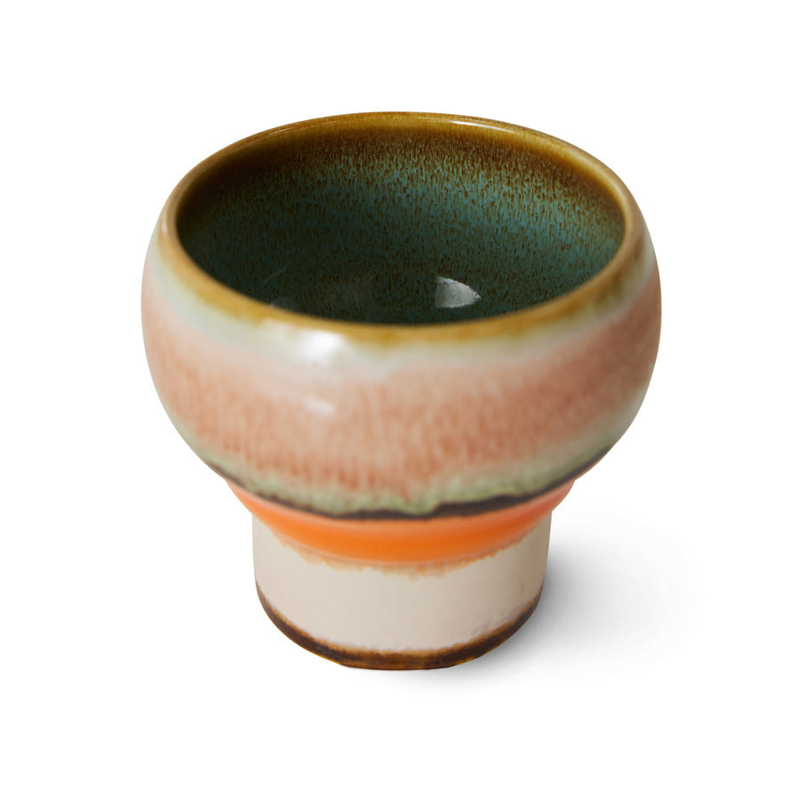 HKLiving 70s Ceramics Lungo Mugs Basalt (set of 2) ACE7267