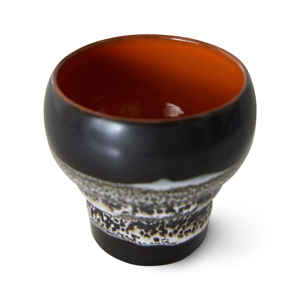 HKLiving 70s Ceramics Lungo Mugs Basalt (set of 2) ACE7267