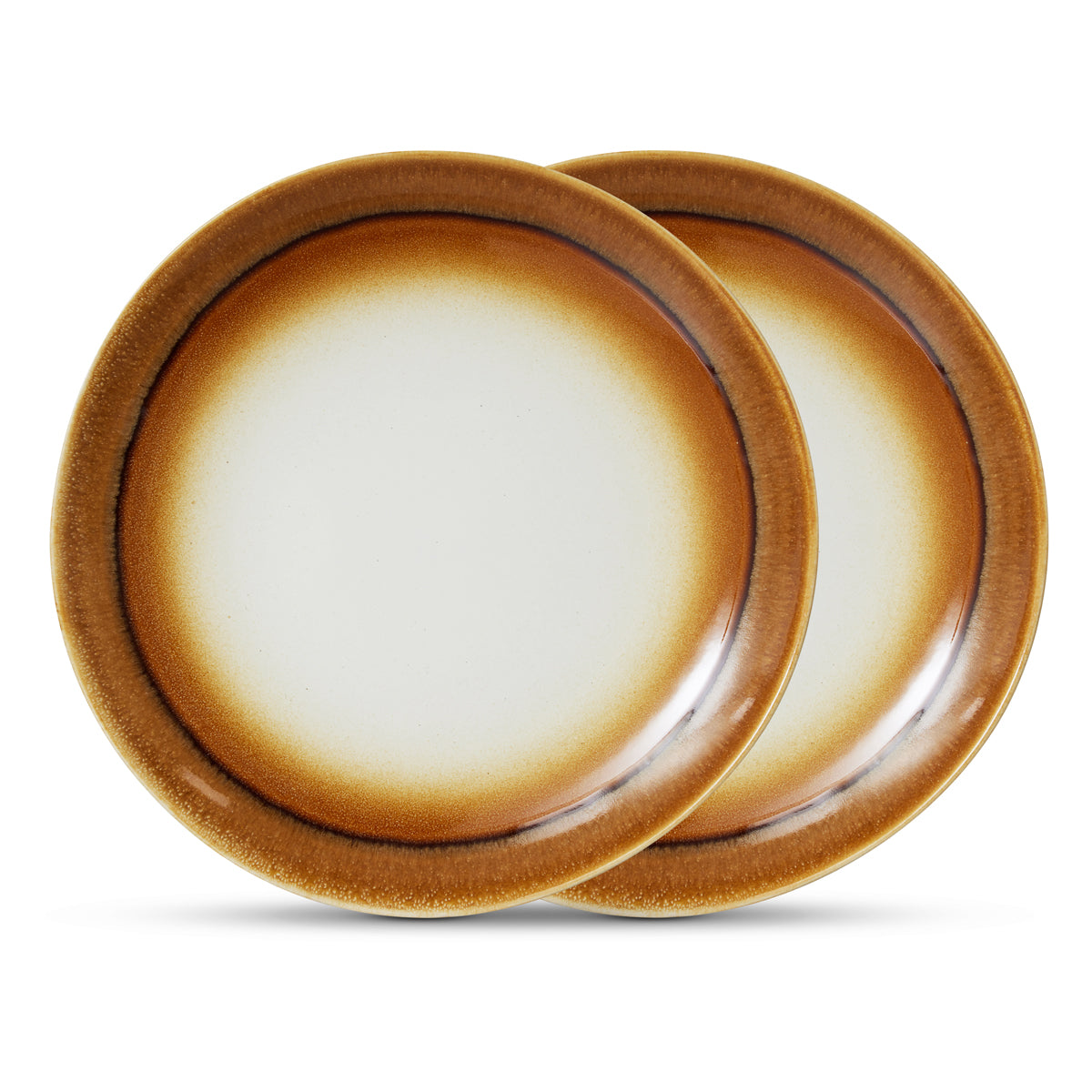 HKLiving 70s Ceramics Dinner Plates Supernova ACE7269