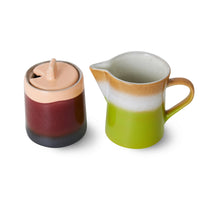 Thumbnail for HKLiving 70s ceramics: Milk Jug & Sugar Pot Foreland ACE7279