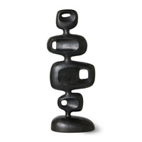 Thumbnail for HKLiving Objects: Aluminium Sculpture Heavy Black AOA0914