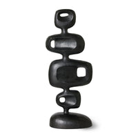 Thumbnail for HKLiving Objects: Aluminium Sculpture Heavy Black AOA0914
