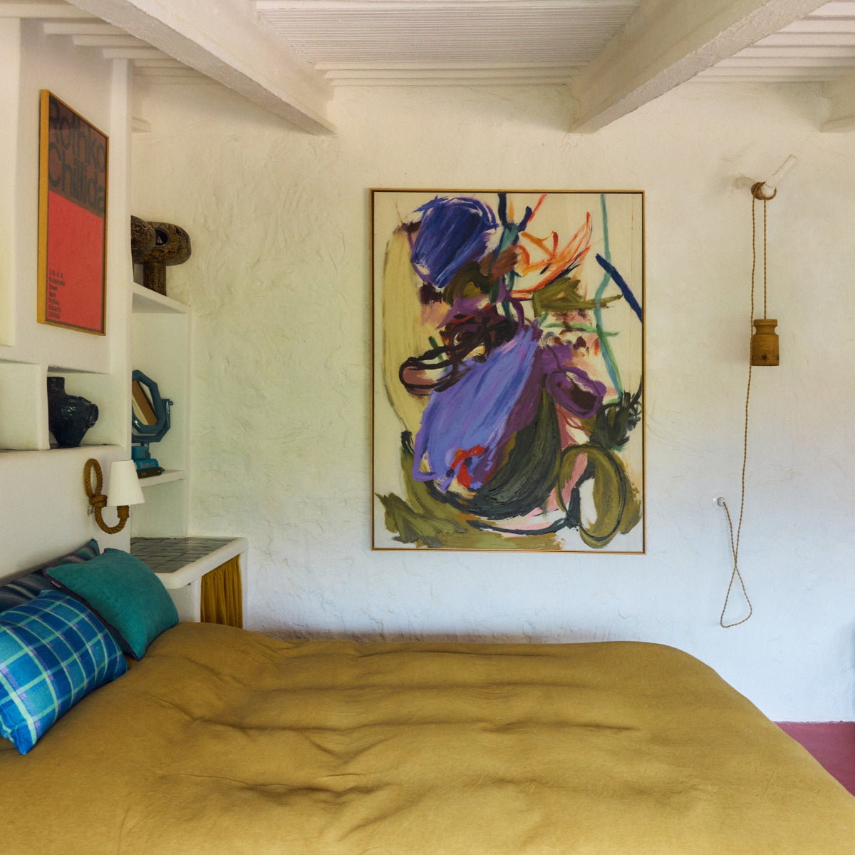 HKLIVING Framed Artwork Abstraction, 123x163cm