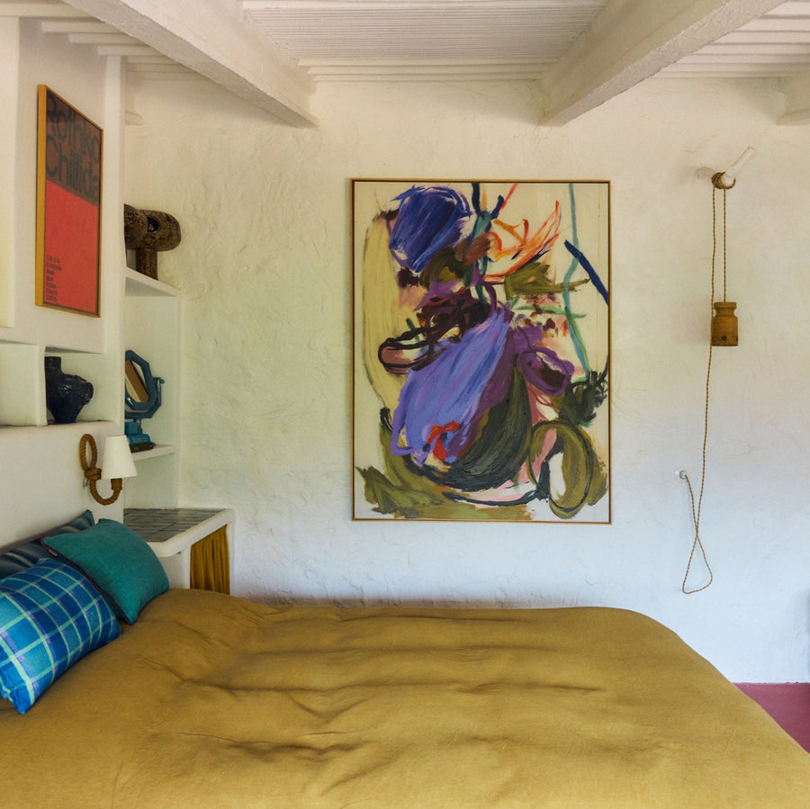 HKLIVING Framed Artwork Abstraction, 123x163cm