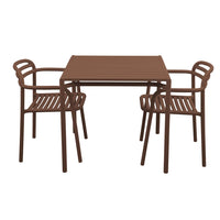Thumbnail for Bliss Dining Table Inc 2 Armchairs