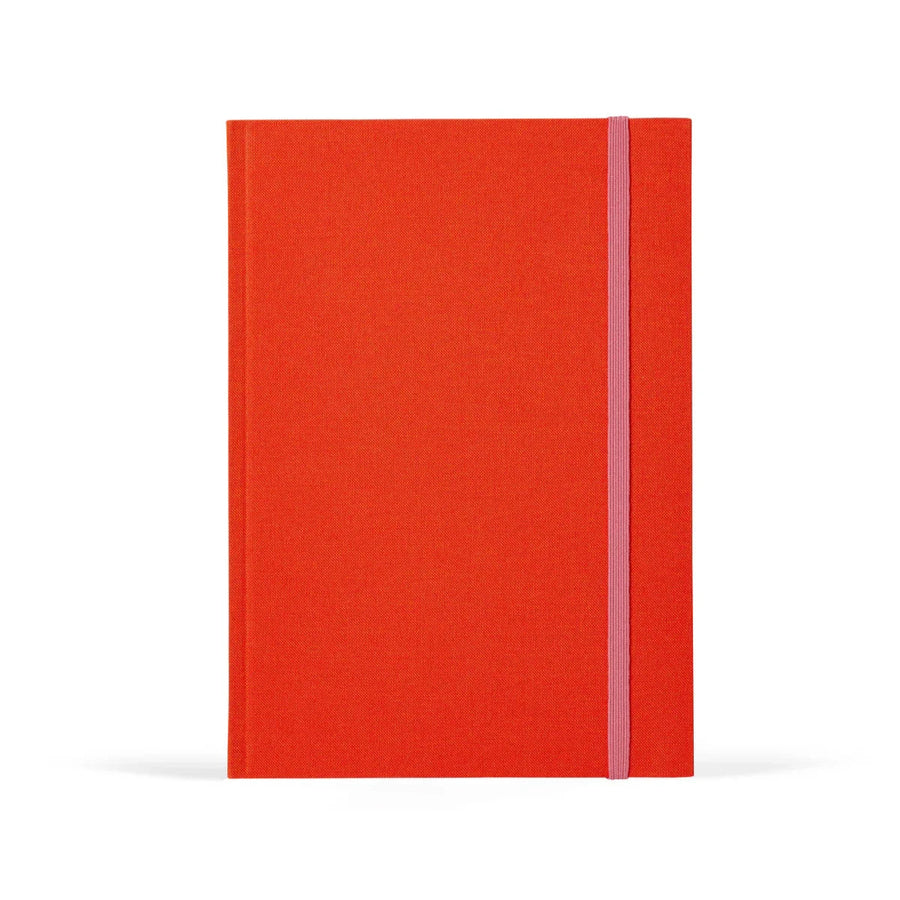 NOTEM Bea Notebook, Medium - Bright Red
