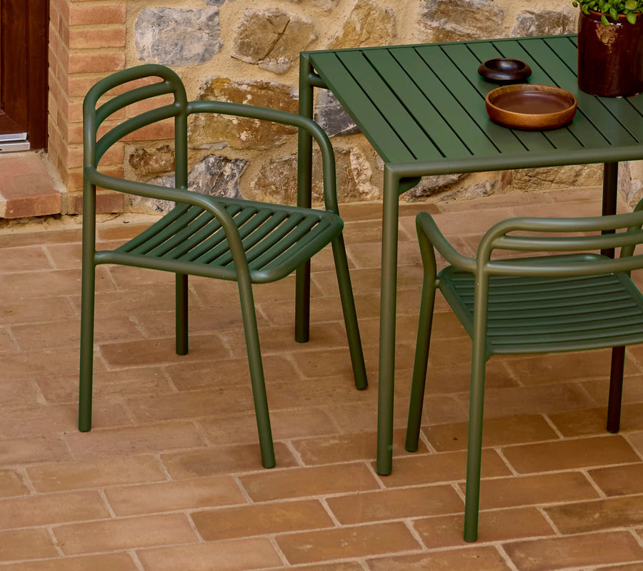 Bliss Dining Table Inc 2 Armchairs