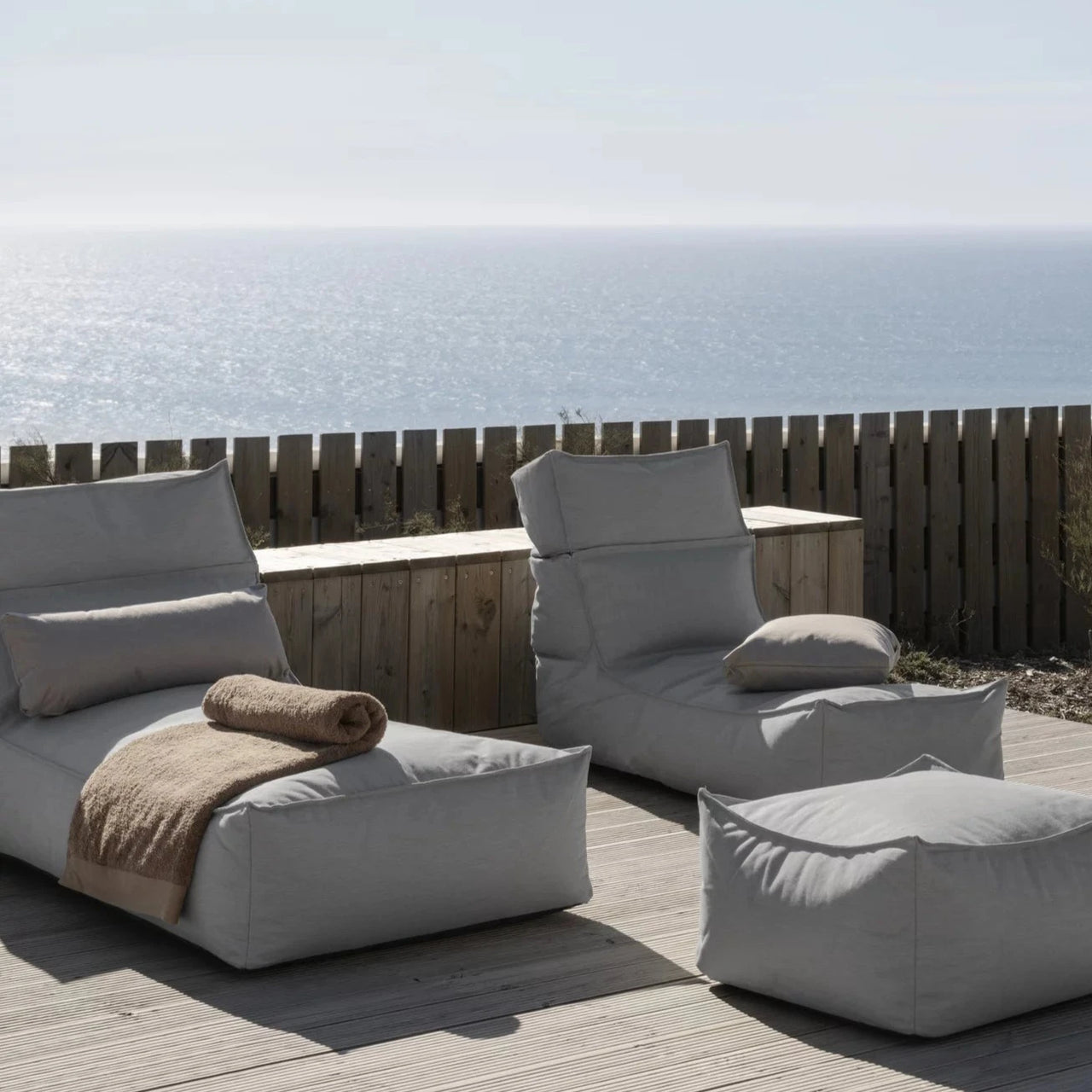Bath Towel -RIVA- Tan - 70 x 140 cm