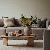 Thumbnail for Ina Cushion Cover Brown Kelp Two Sizes