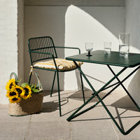 Thumbnail for Eden Garden Two Seater Table - Beige Grey