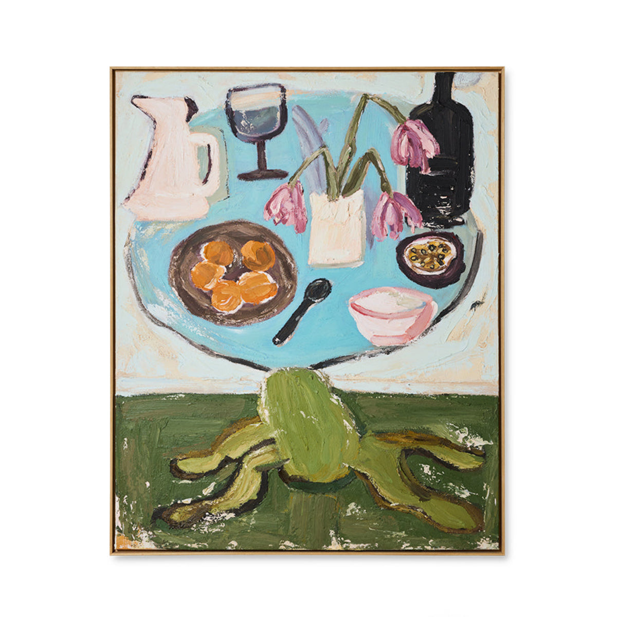 HKLIVING Framed Artwork Still Life, 105x130cm