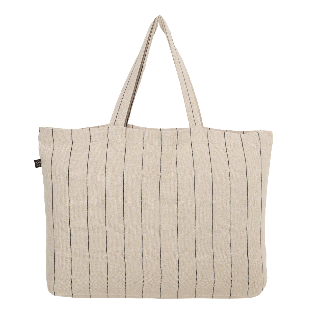 Calvi II Tote Shopper Linen Cotton - Natural Stripe