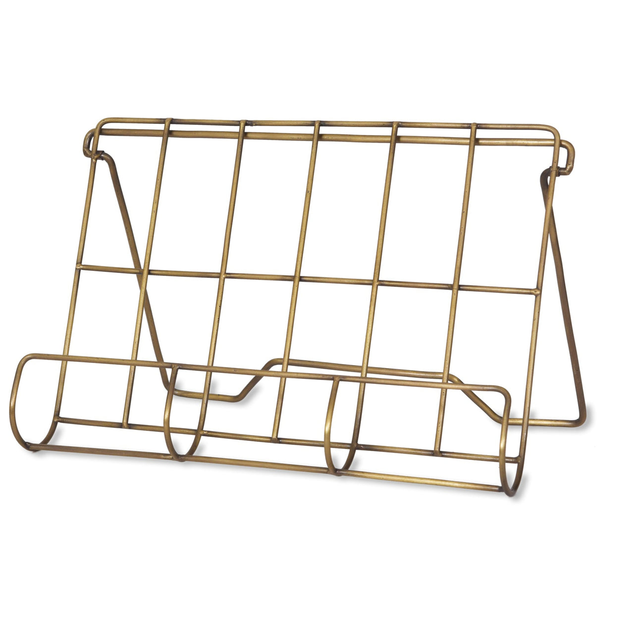 Brompton Cook Book Holder Antique Brass