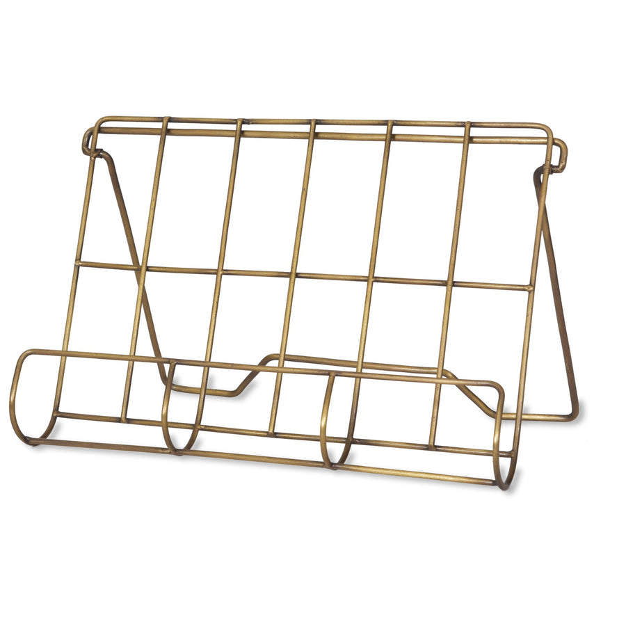 Brompton Cook Book Holder Antique Brass