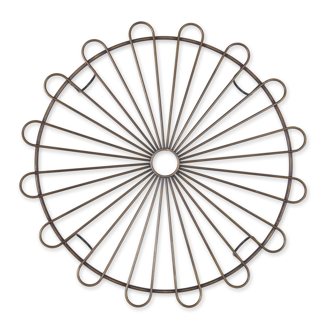 Brompton Cake Rack Antique Brass