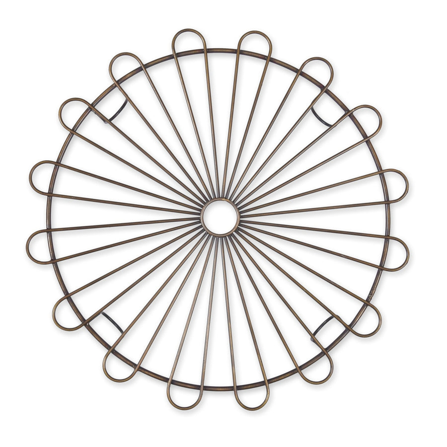 Brompton Cake Rack Antique Brass