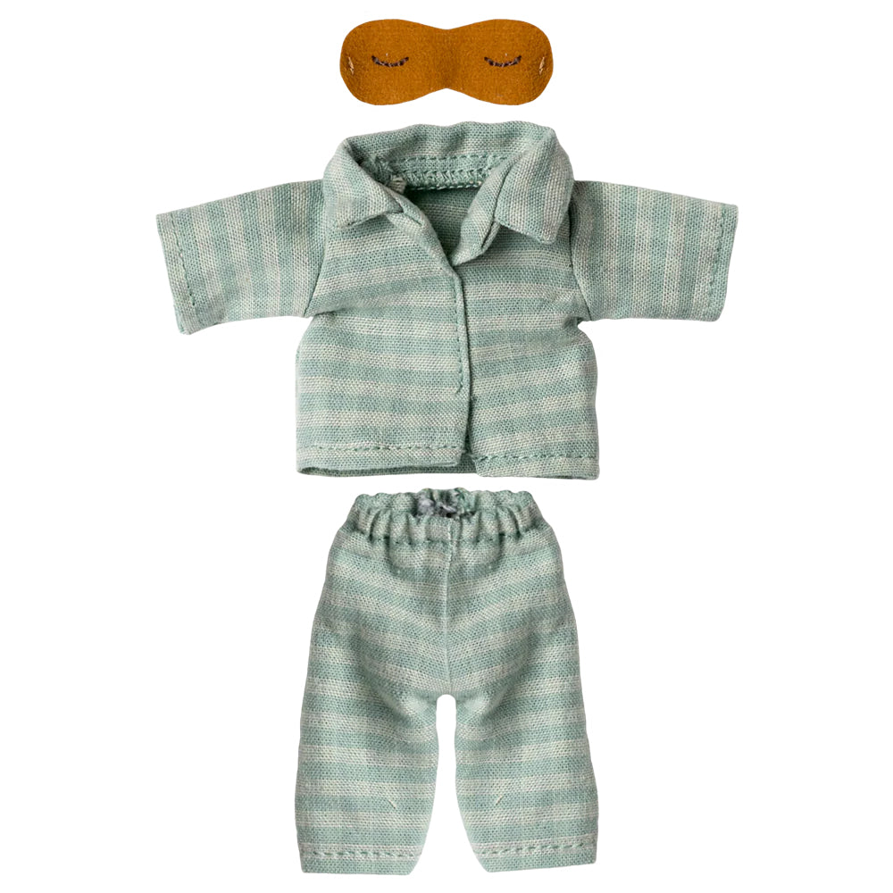 Pyjamas, Dad Mouse - Mint/Sand