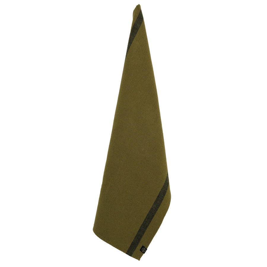 Linen Kitchen Towels Olive