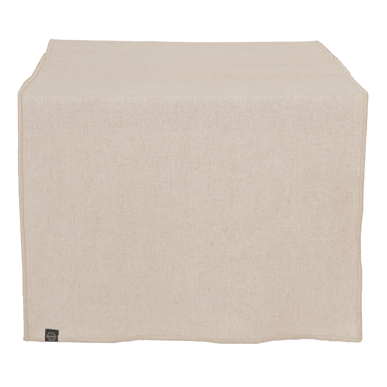 Table Runner Linen, Cotton CORTE - Natural  - 48X160cm