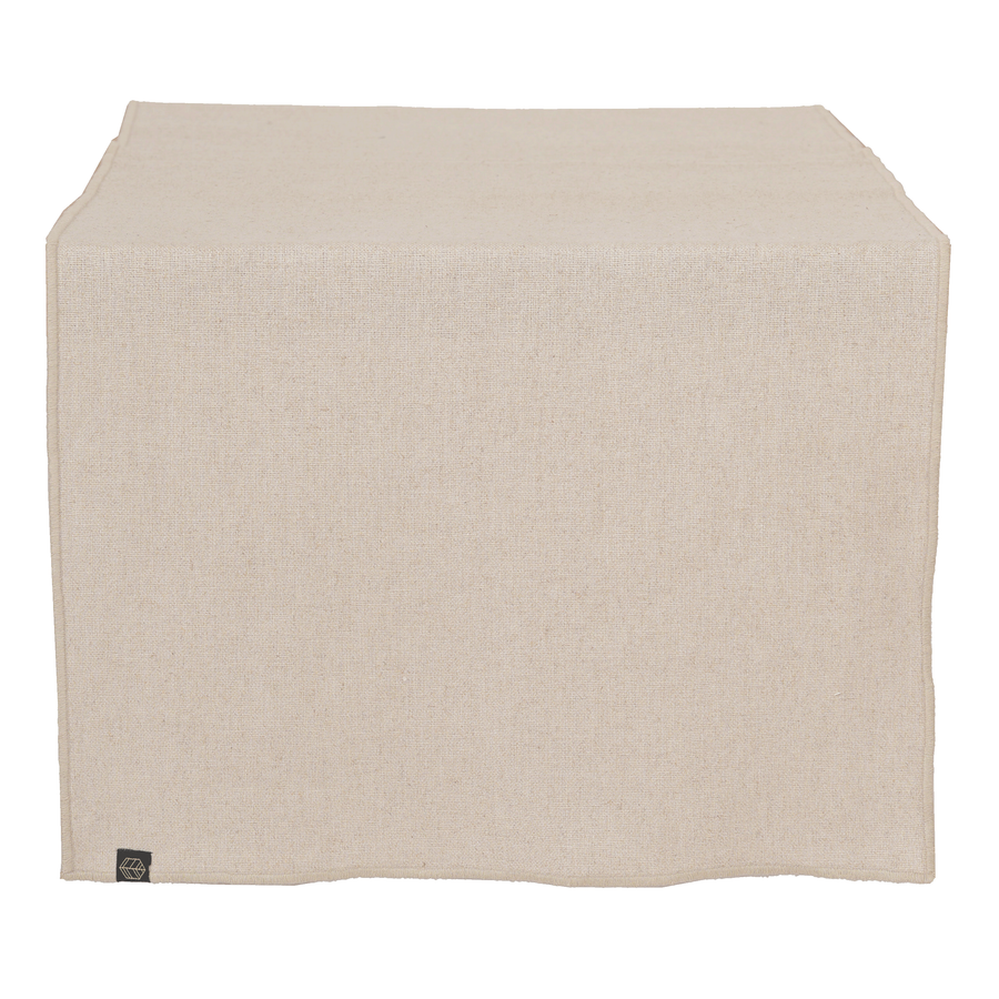 Table Runner Linen, Cotton CORTE - Natural  - 48X160cm