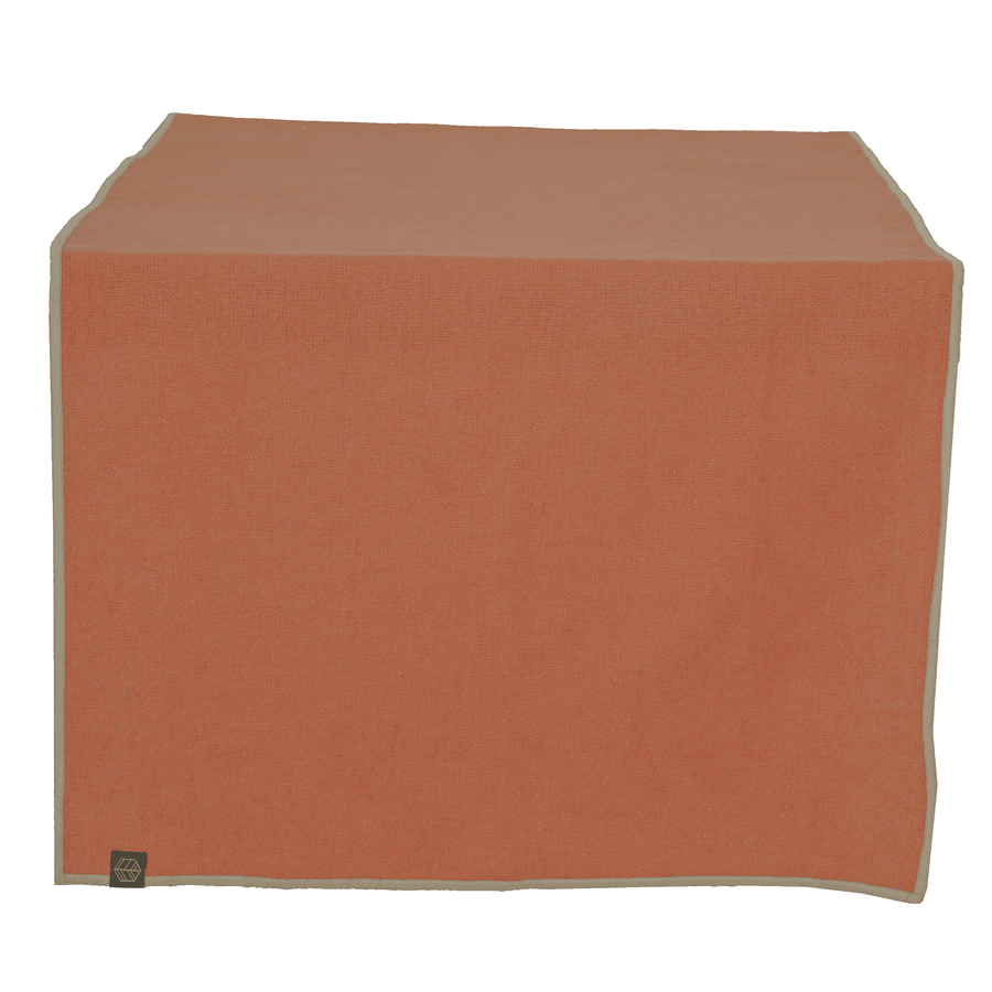Table Runner Linen, Cotton CORTE - Terre Brulee  - 48X160cm