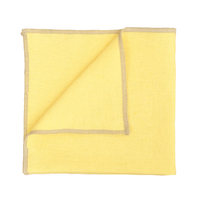 Thumbnail for Napkin Linen Cotton CORTE - Paille- 40 x 40cm