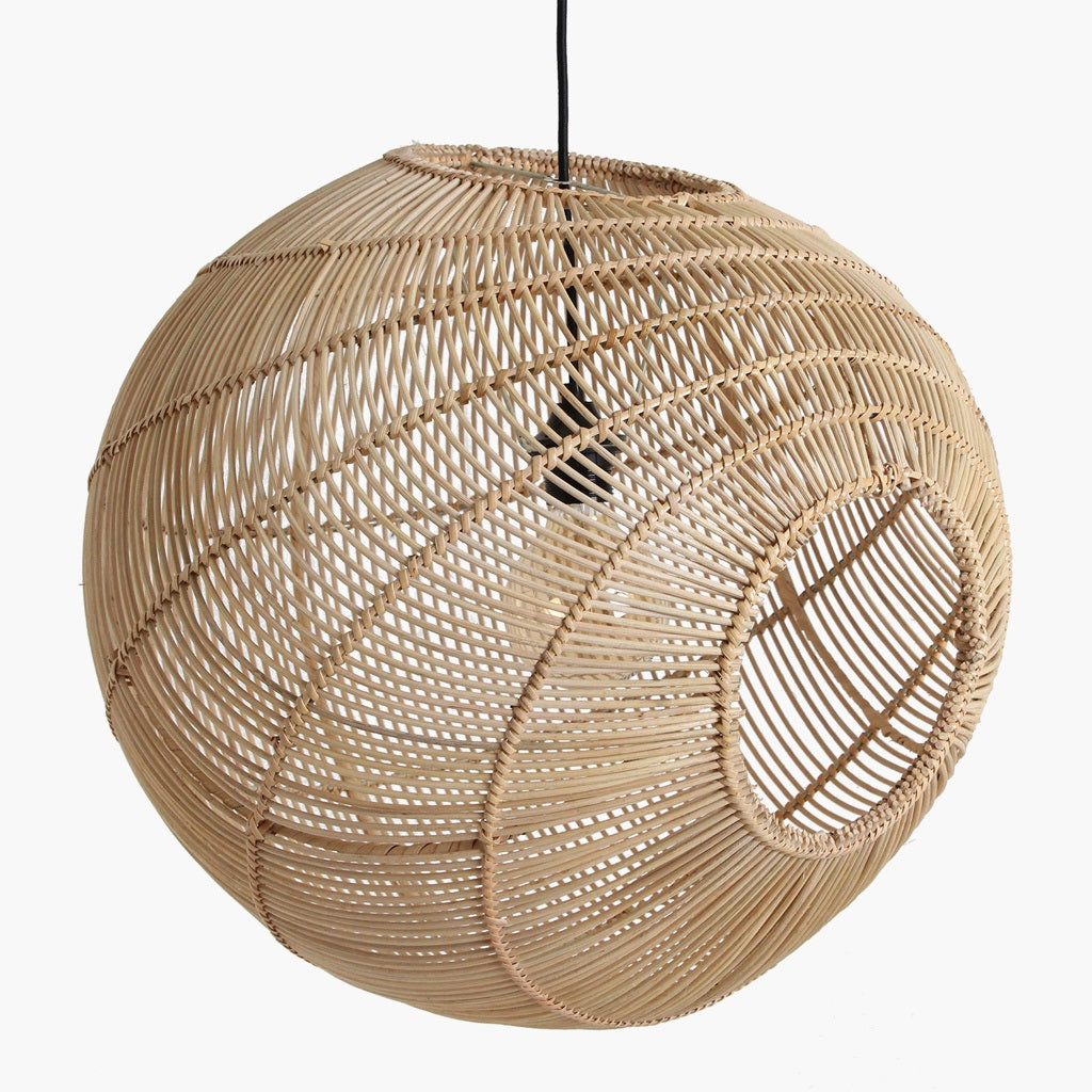 Luna Pendant Lamp Sphere Natural