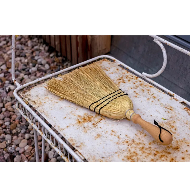 Redecker Rice Straw Brush With Wooden Handle