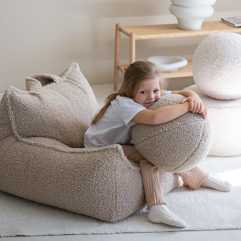 Wigiwama biscuit Beanbag Chair