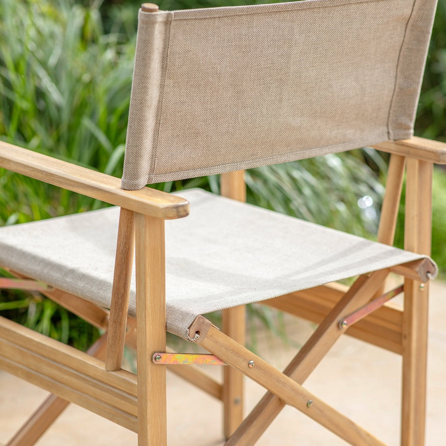 Hayle Directors Chair Natural