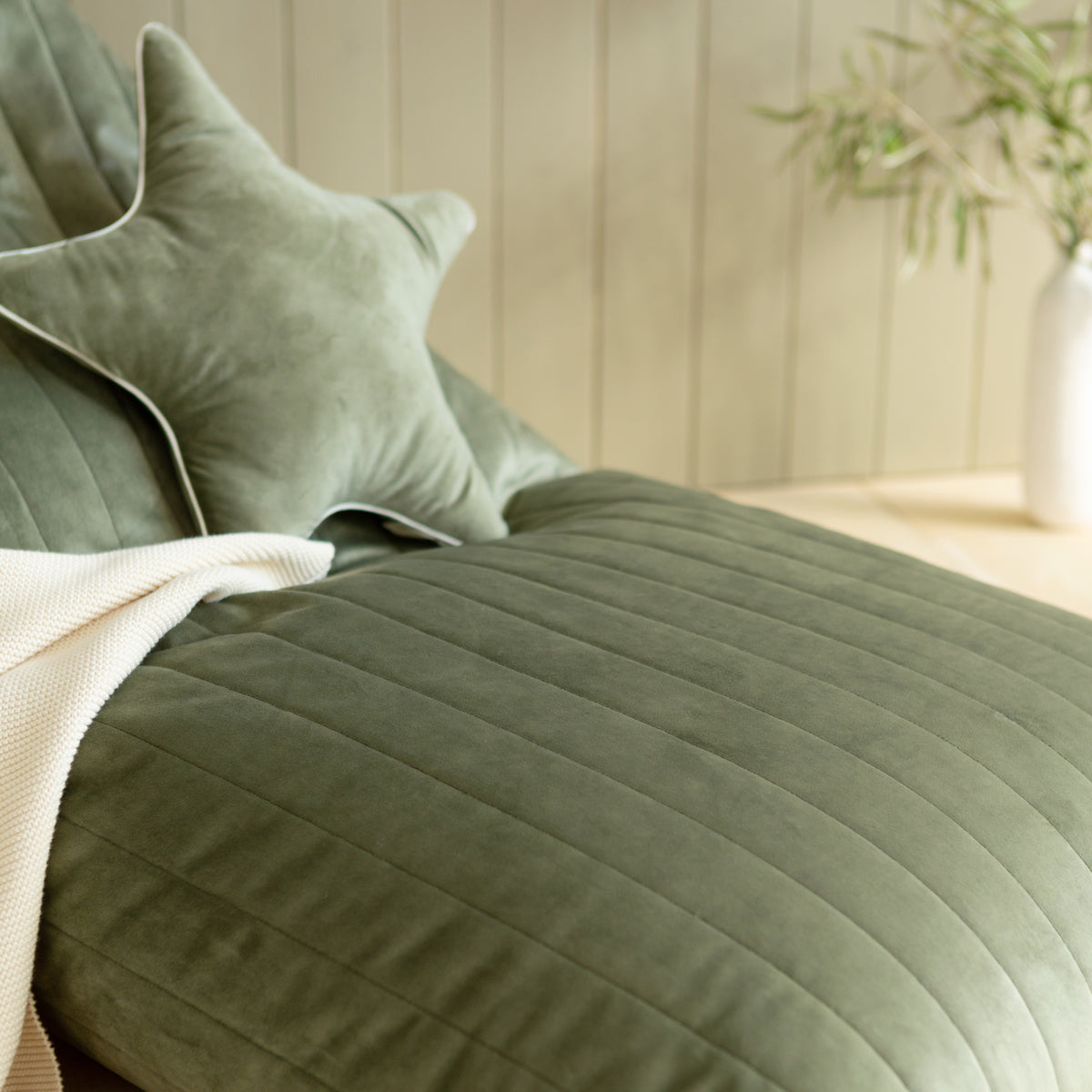 Nobodinoz Essaouira Kid Beanbag • Olive Green 8435574920621