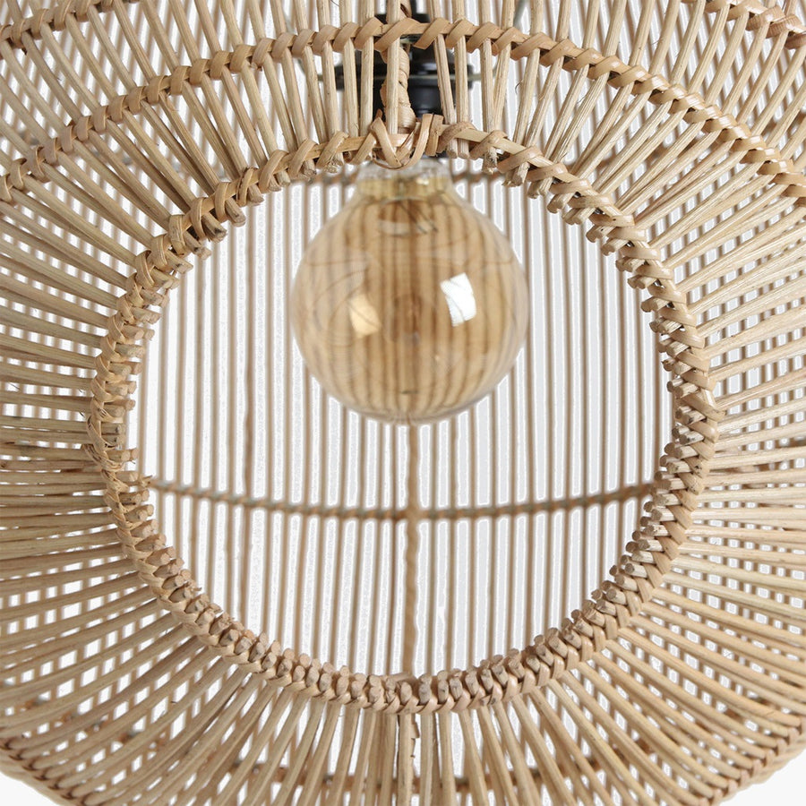 Luna Pendant Lamp Sphere Natural