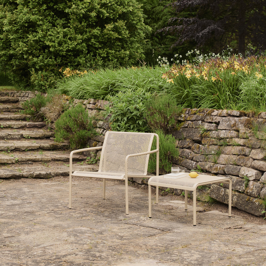 Dapple Low Table - 57 x 57 - Cashmere